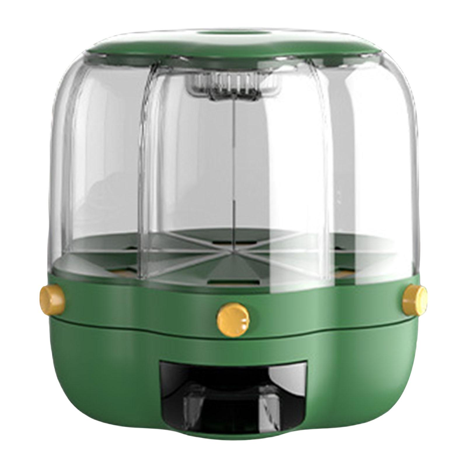 Kitchen Baking Pantry - Dispensador de Cereais Rotativo, Balde de