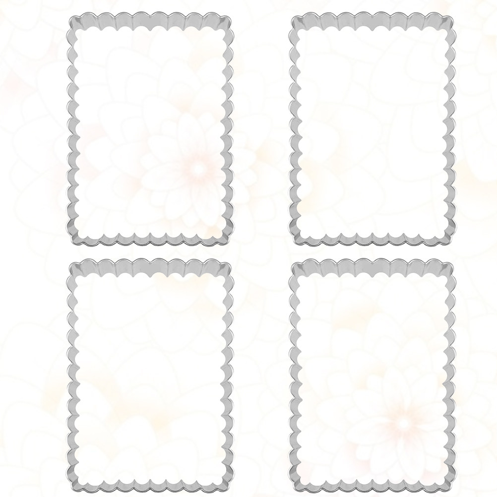 Cookie Cutter Set - Conjunto de 4 Moldes de Aço