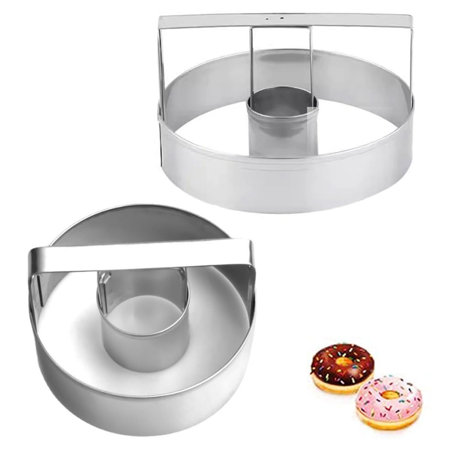 Cookie Cutter Set - Cortador de Biscoitos de Aço Inoxidável,