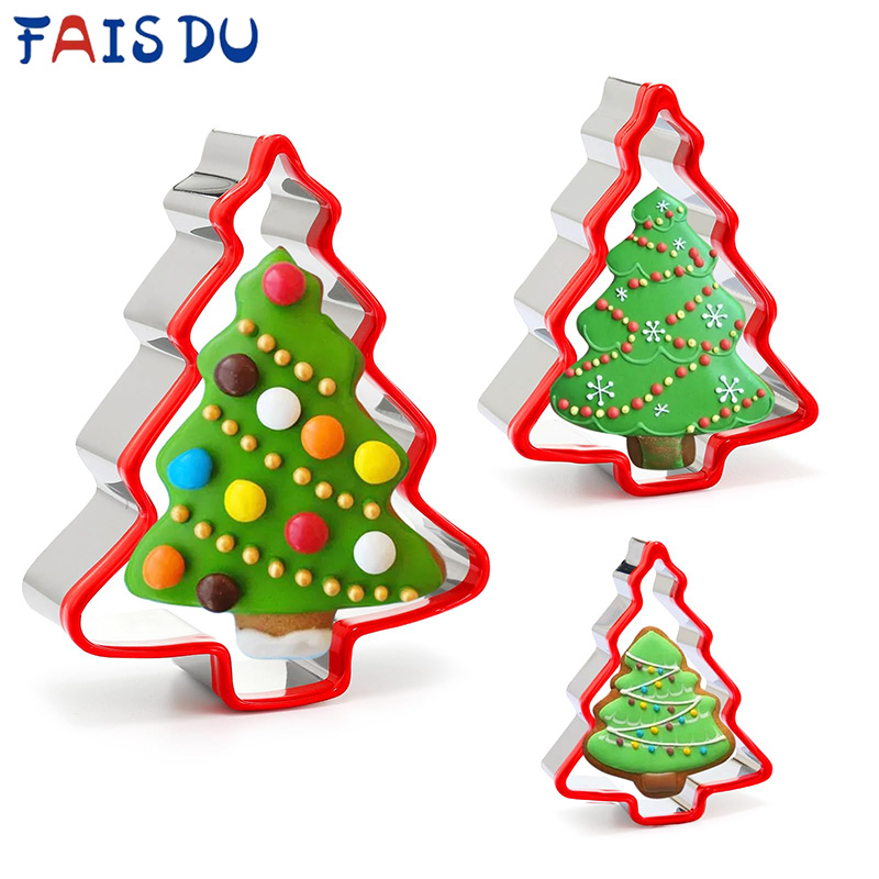Cookie Cutter Set - FAIS DU 3 peças cortadores de