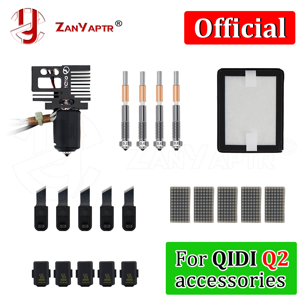 Para QIDI Q2 Q2C: Bico Hotend, - Pastry Brush Silicone avaliação e preço