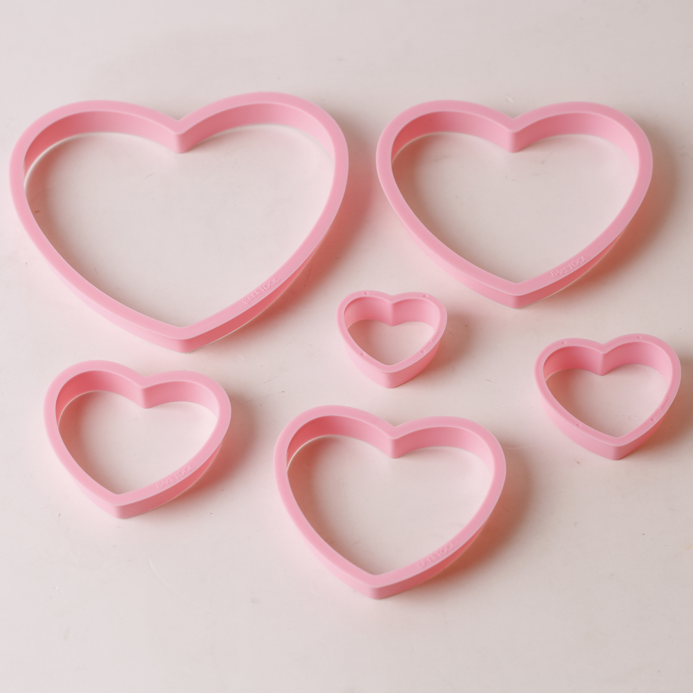 1 conjunto/3 conjuntos rosa co - Cookie Cutter Set avaliação e preço