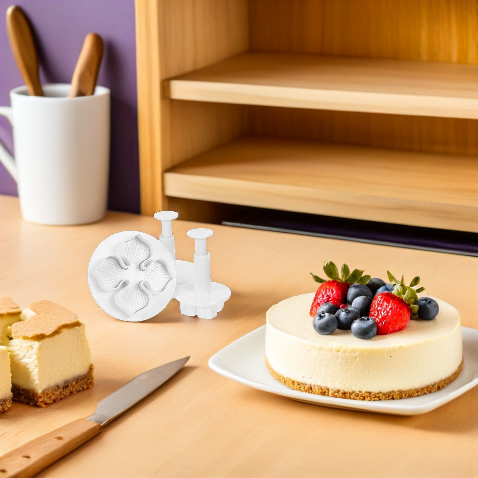 Conjunto de 3 Cortadores de Fo - Cookie Cutter Set avaliação e preço