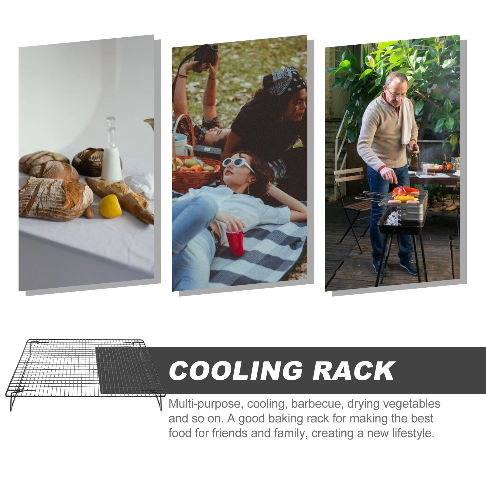 Grelha de Resfriamento em Aço  - Cooling Rack Wire avaliação e preço