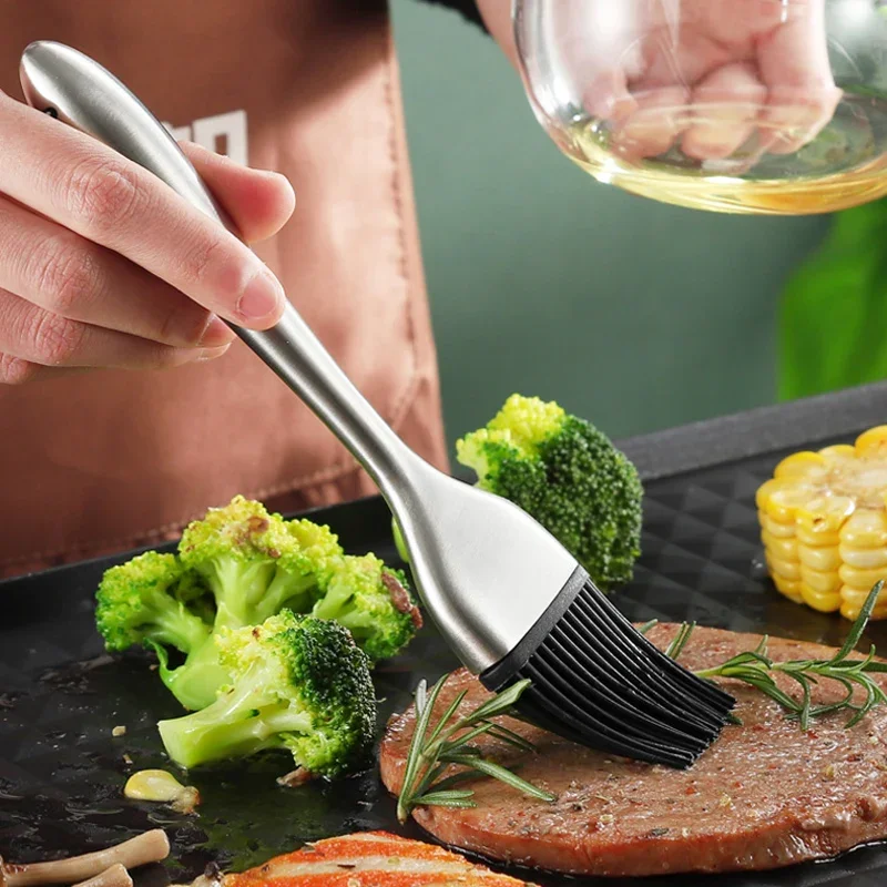 2 pçs escova de cozinha de sil - Pastry Brush Silicone avaliação e preço