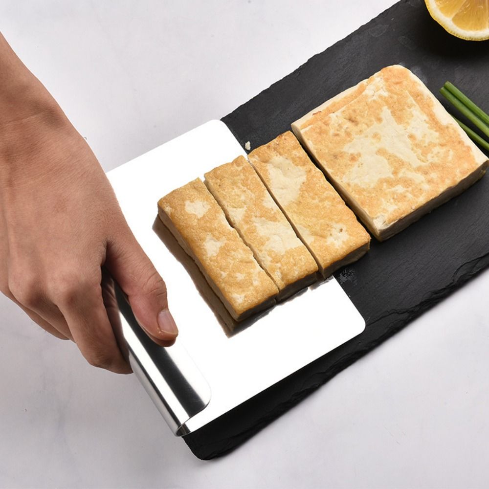 Raspador de Massa de Aço Inoxi - Bench Scraper Dough avaliação e preço