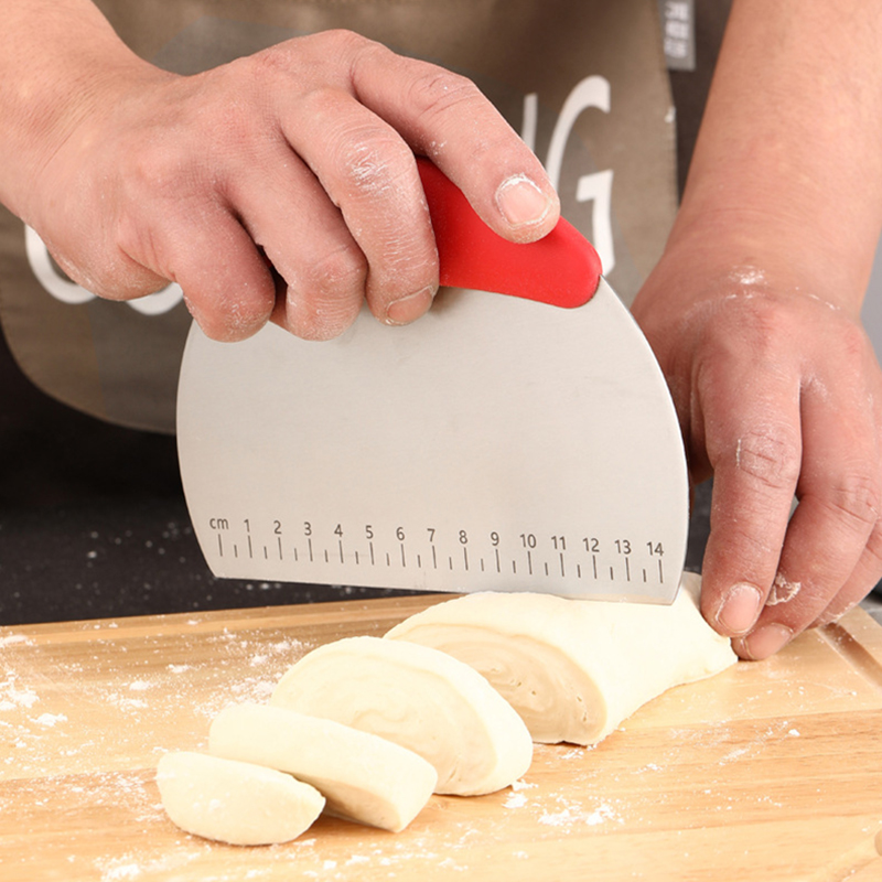 Cortador de Massa de Aço Inoxi - Bench Scraper Dough avaliação e preço