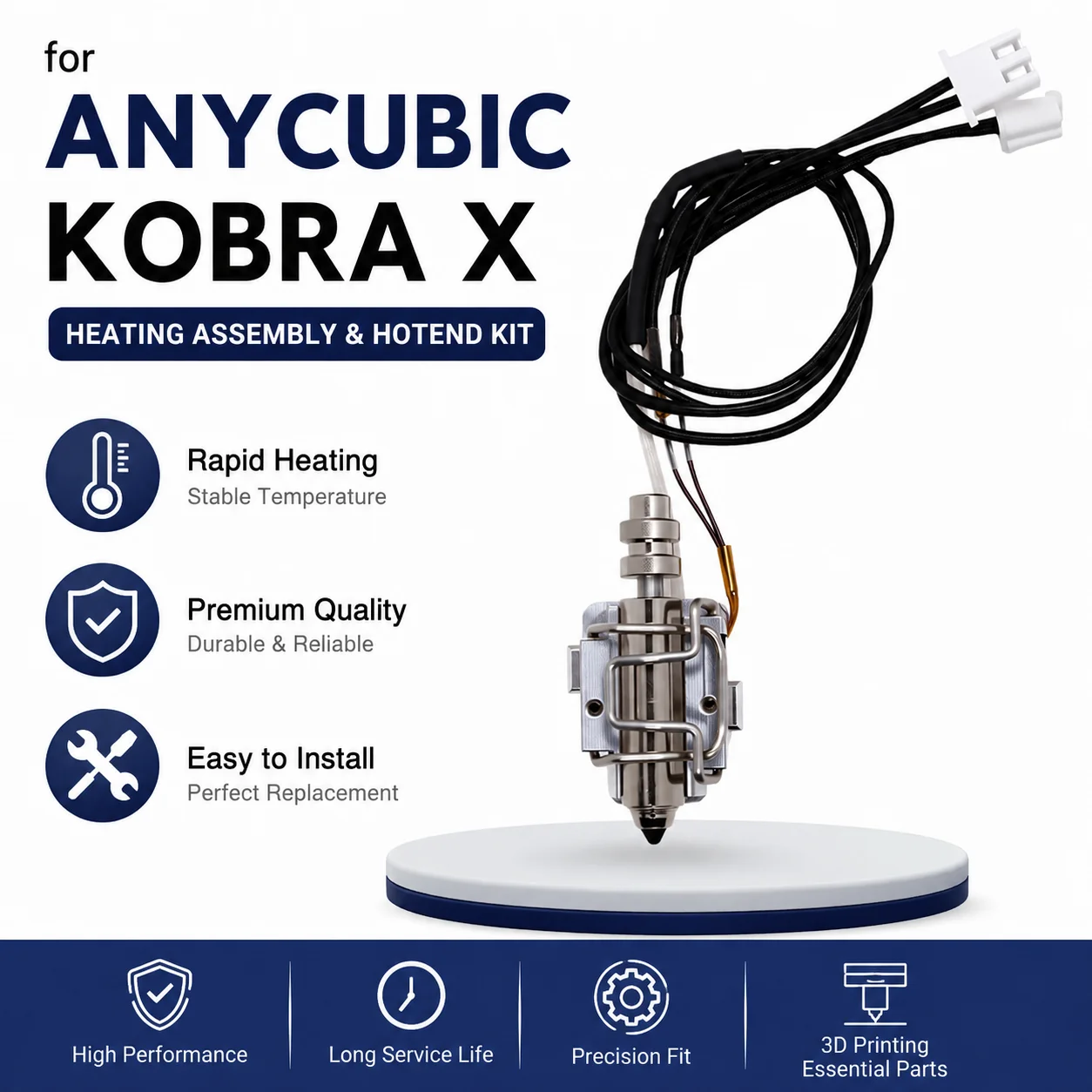 Kit de Bico Hotend Anycubic Ko - Pastry Brush Silicone avaliação e preço