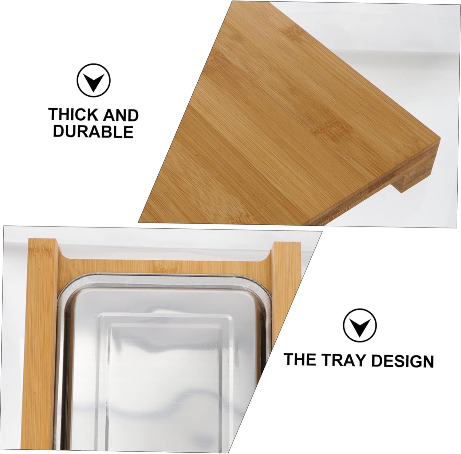 Tábua de corte de bambu, bife  - Kitchen Baking Drawer avaliação e preço