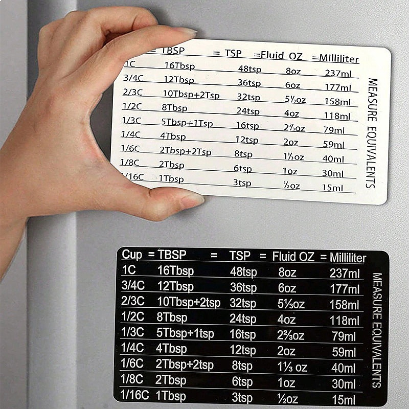 Gráfico de Conversão Magnético - Kitchen Baking Conversion Chart avaliação e preço
