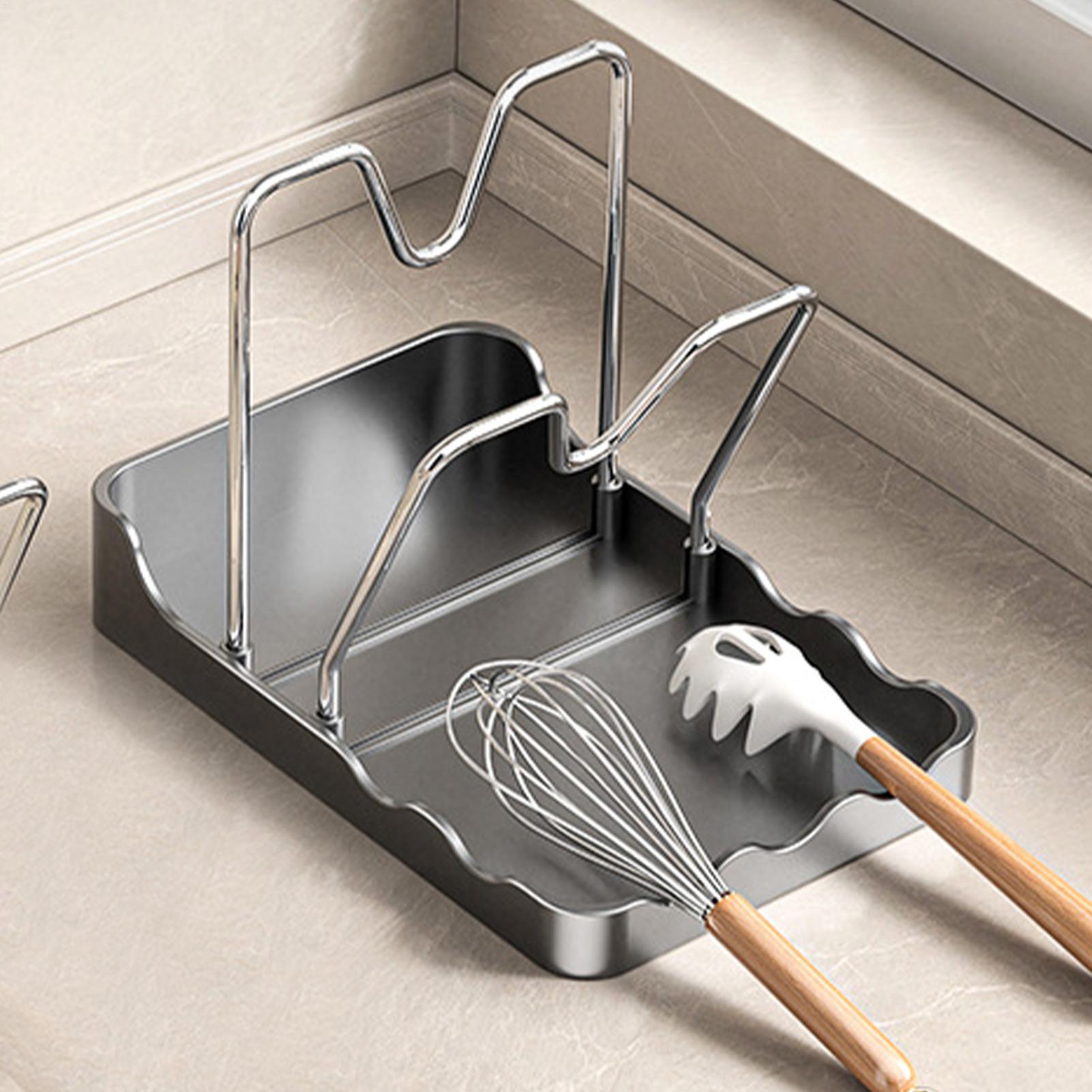 Tampa do pote rack colher vert - Kitchen Baking Pantry avaliação e preço