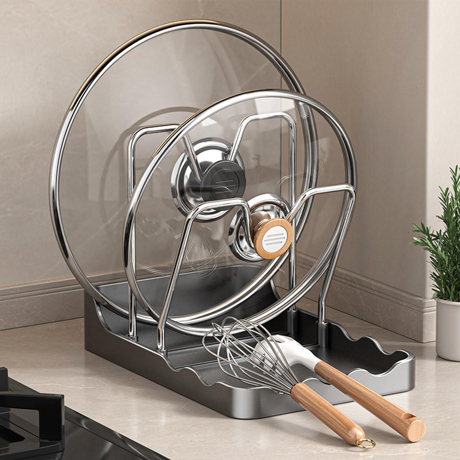 Tampa do pote rack colher vert - Kitchen Baking Pantry avaliação e preço