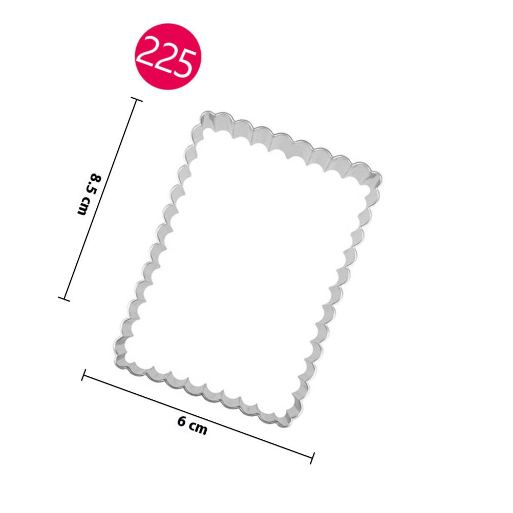 Conjunto de 4 Moldes de Aço In - Cookie Cutter Set avaliação e preço