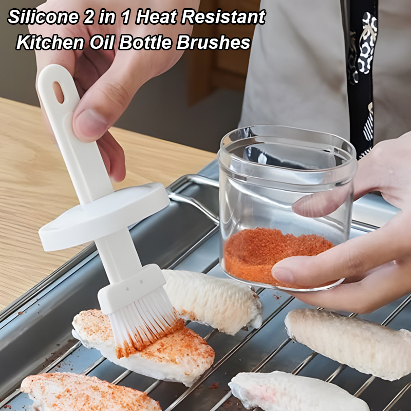 Pincel de Silicone 2 em 1 Resi - Pastry Brush Silicone avaliação e preço