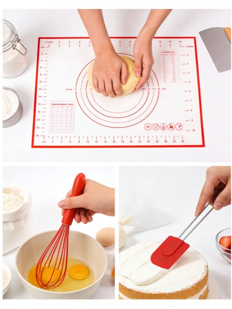 Conjunto de 5 Peças de Utensíl - Pastry Brush Silicone avaliação e preço