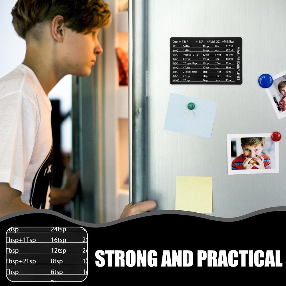 4 pçs copo de medição colher a - Kitchen Baking Conversion Chart avaliação e preço