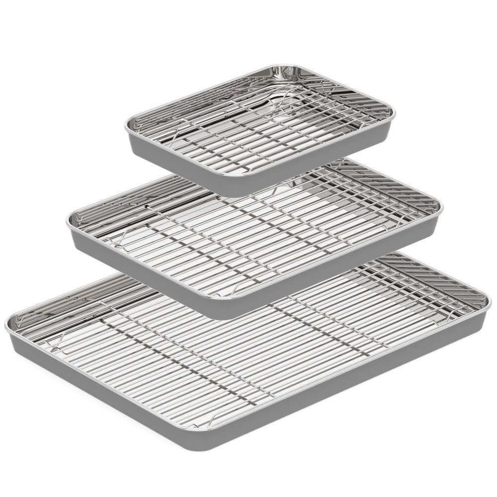 Assadeira de Aço Inoxidável co - Cooling Rack Wire avaliação e preço