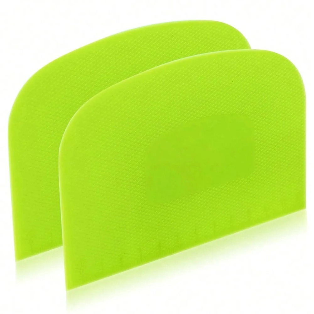 2 Peças Raspador de Massa Flex - Bench Scraper Dough avaliação e preço