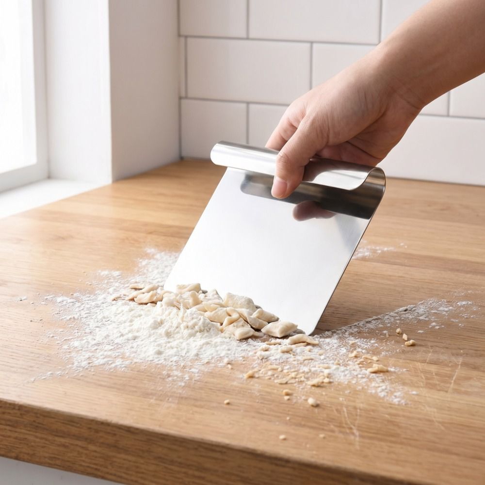 Espátula de Aço Inoxidável 304 - Bench Scraper Dough avaliação e preço