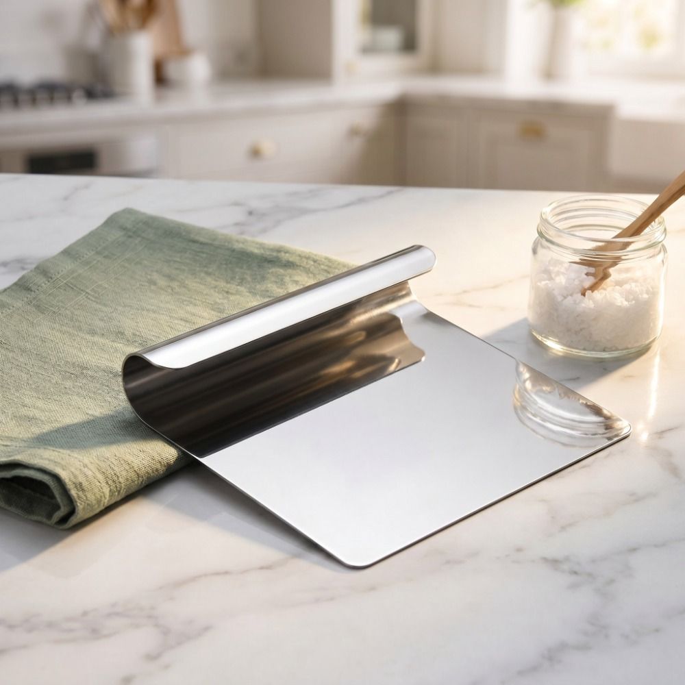 Espátula de Aço Inoxidável 304 - Bench Scraper Dough avaliação e preço